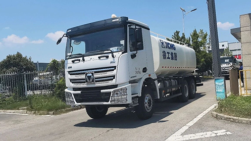 20余臺徐工灑水車再出海！這一站—>非洲塞內(nèi)加爾